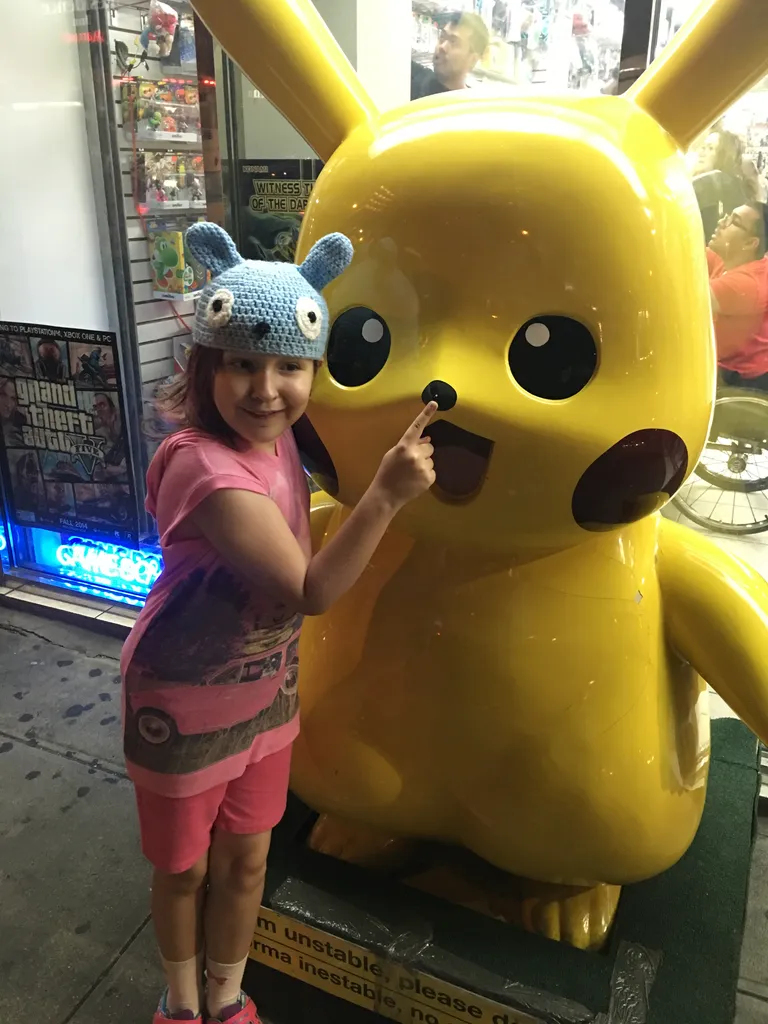 giant pikachu!