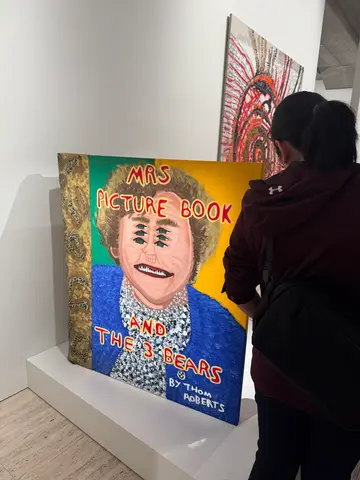 visiting Gallery NSW