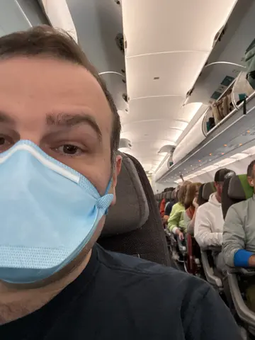 me on the plane