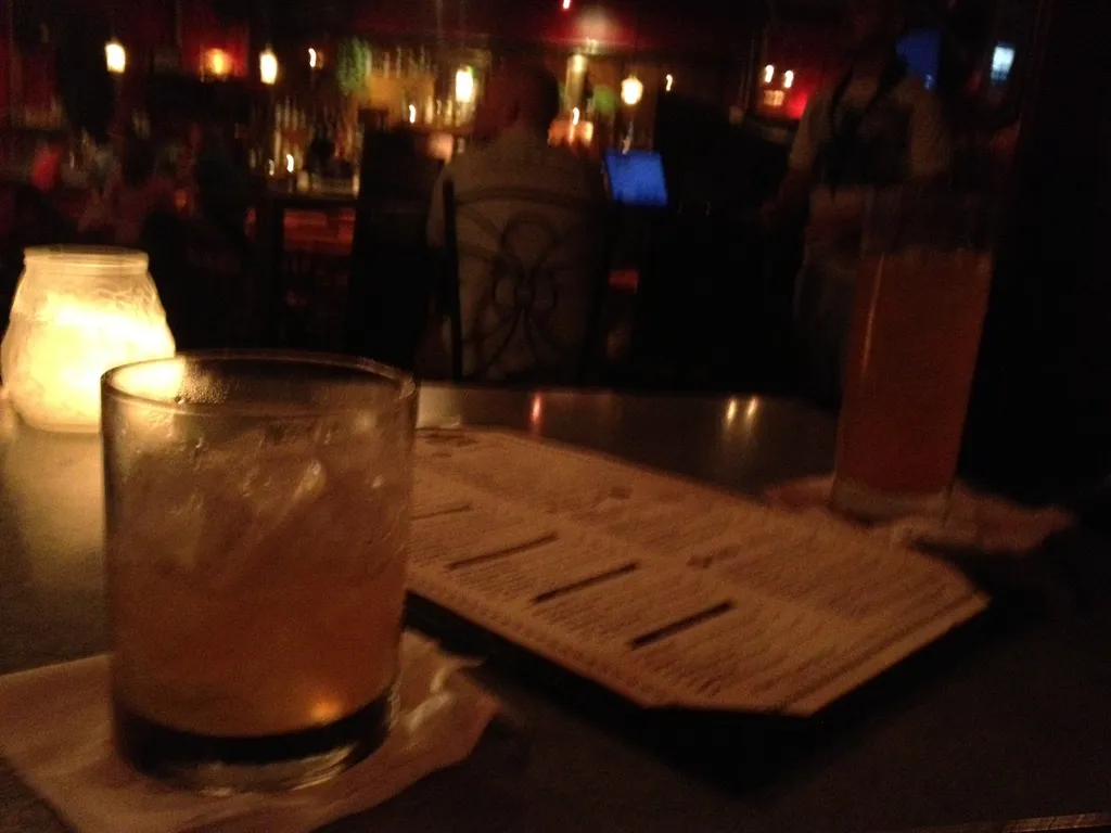 my drink at the firehouse lounge