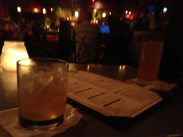 my drink at the firehouse lounge