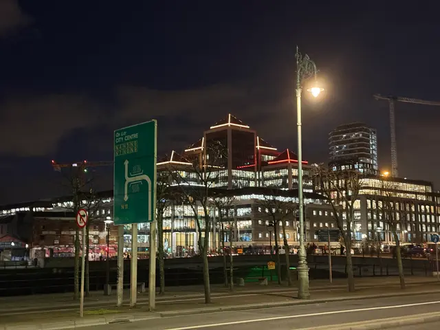 big ol' building in Dublin