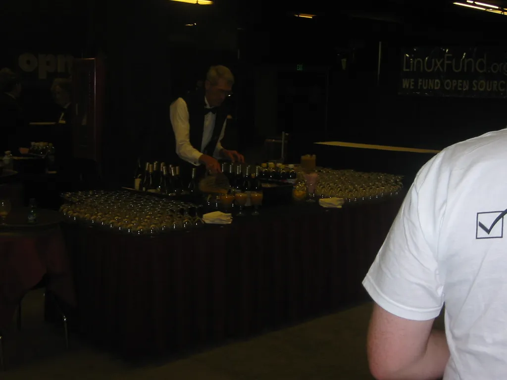 oscon 2003, Drinks