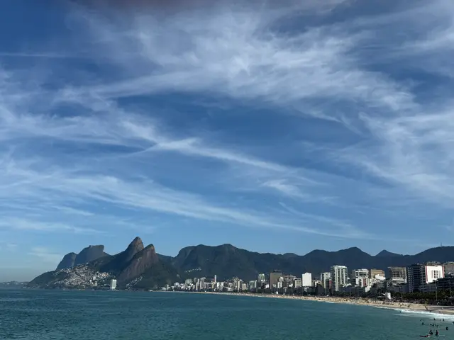 the beach at Ipanema