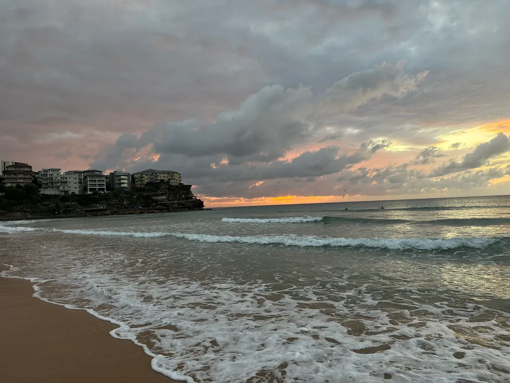 sunrise at manly