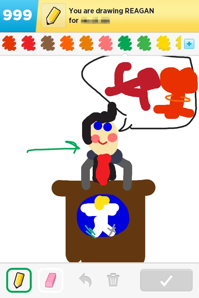 Draw Something: REAGAN