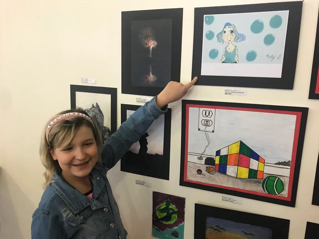 in the art show