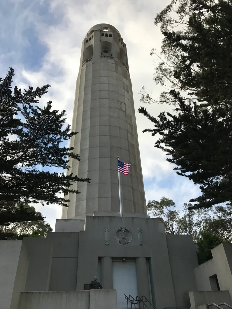 the Coit Tower