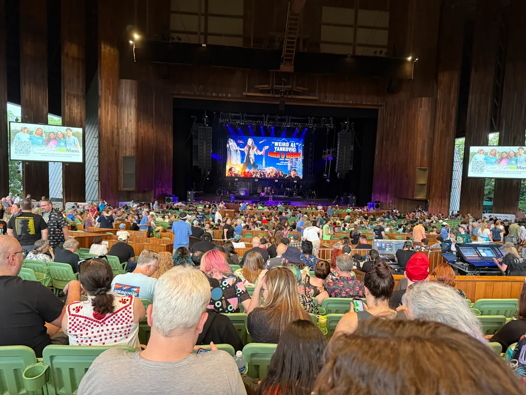 Weird Al concert