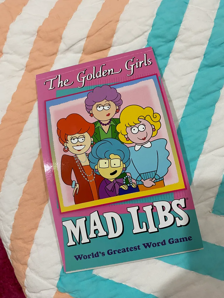 Golden Girls Mad Libs