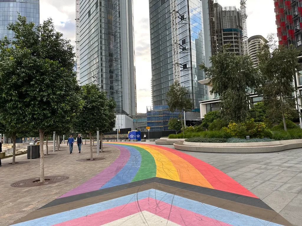 pride path in Sydney