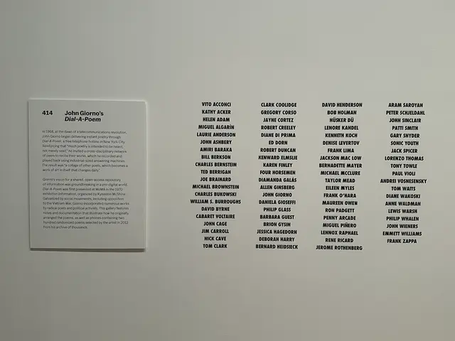 seen at MoMA: Dial-A-Poem