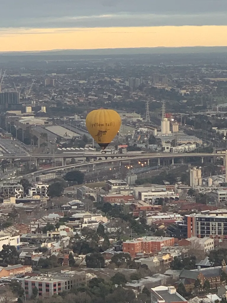 hot air balloons