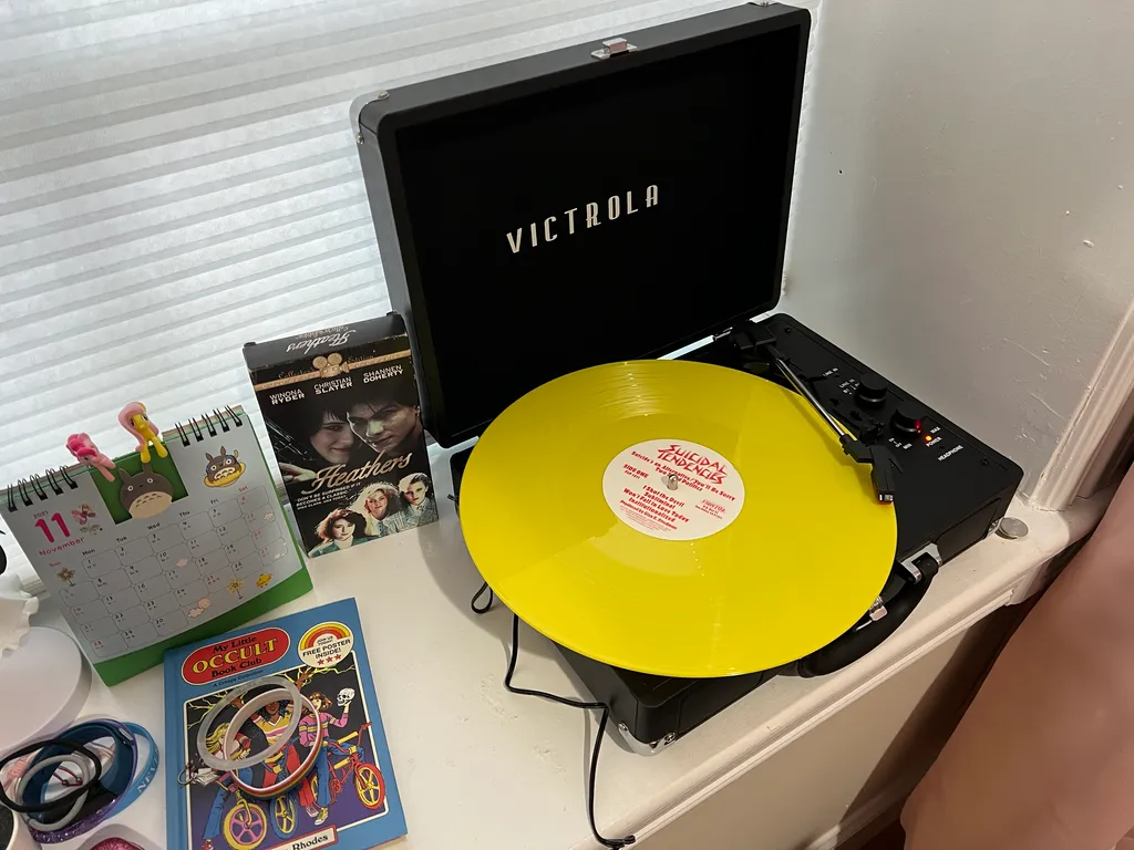 yellow vinyl