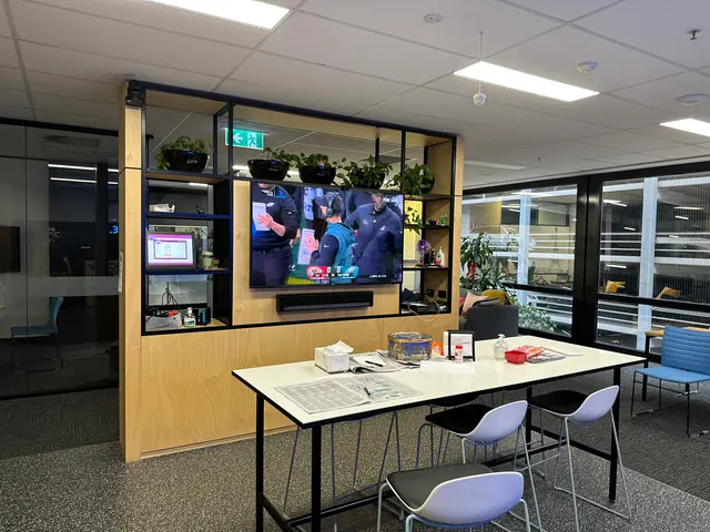 superbowl viewing at Fastmail