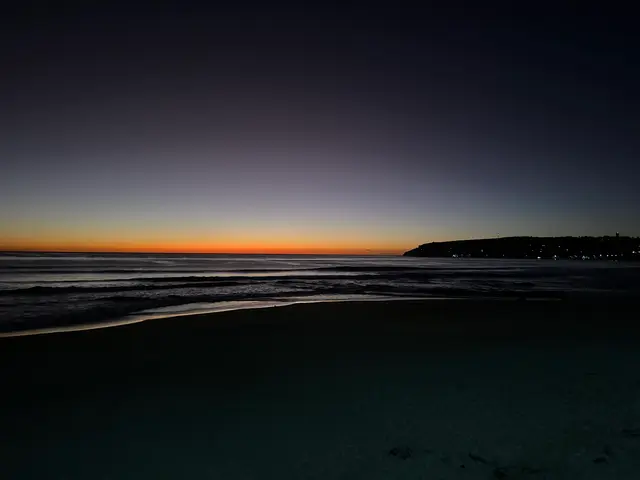 Manly beach sunrise
