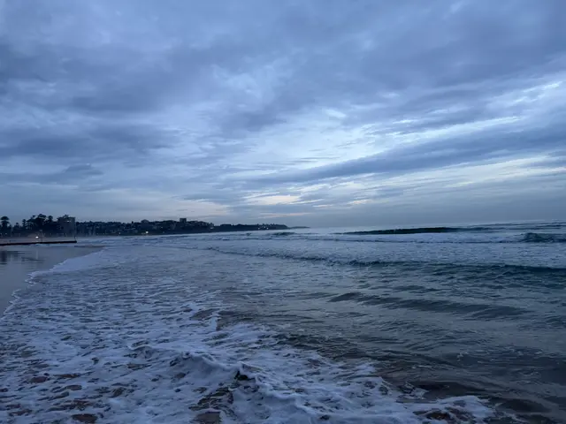 at Manly Beach