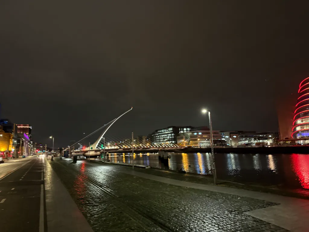 the Liffey in Dublin