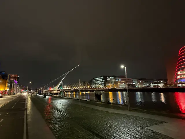 the Liffey in Dublin