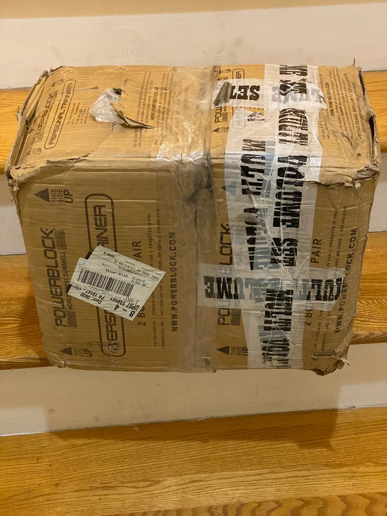 I bought weights