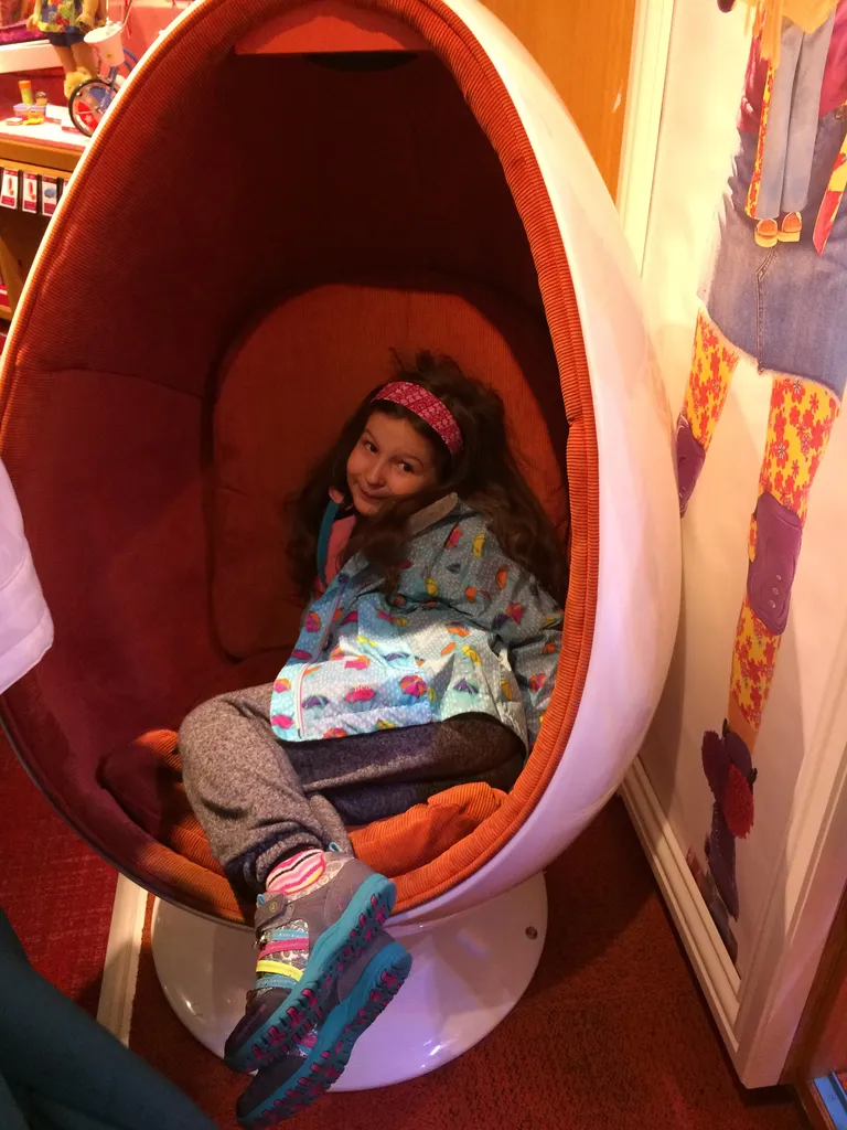 American Girl supervillain chair