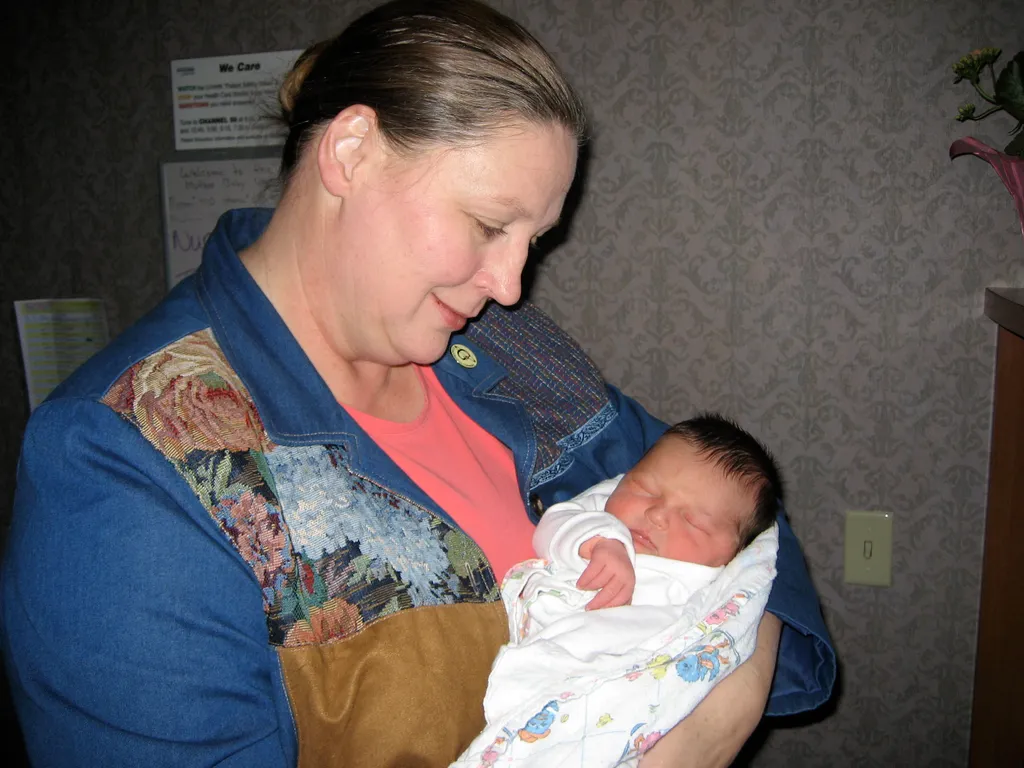baby and grandma