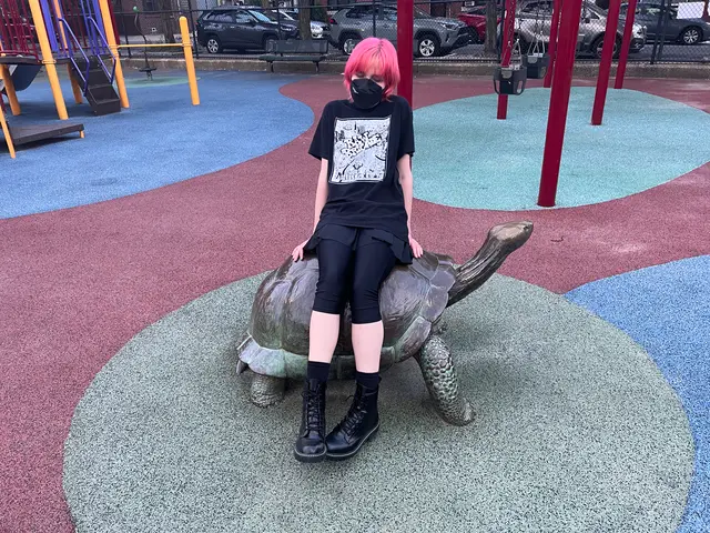 Marty and turtle