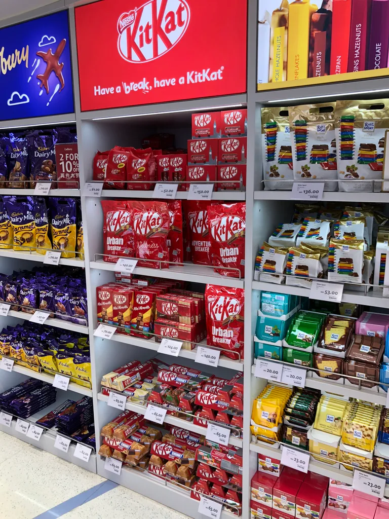 so many kit kats