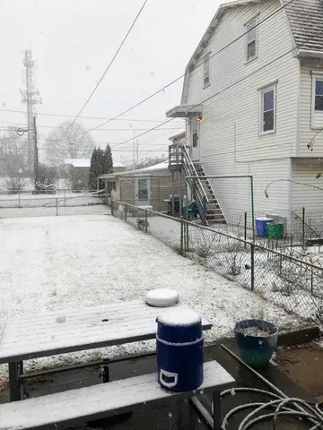 it snowed