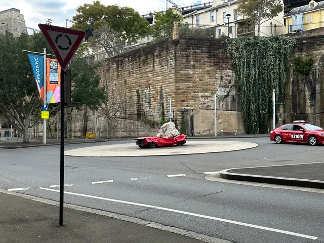 crushed car art