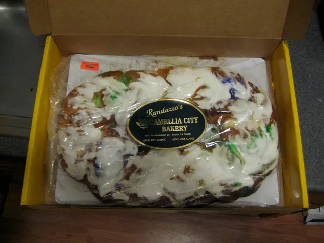 king cake revealed!