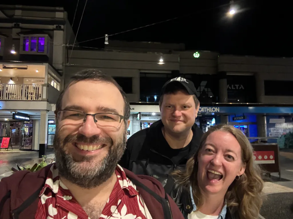 dinner with Jon and Jenny