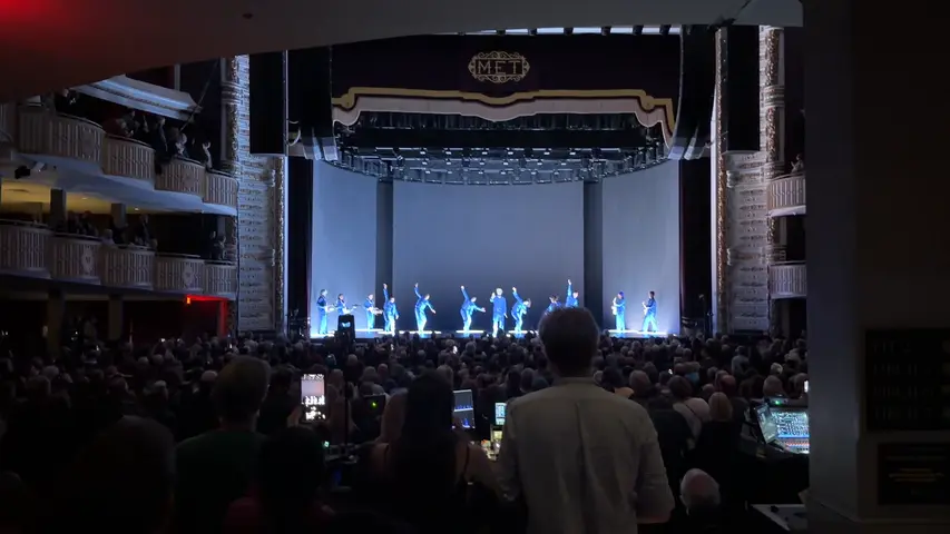 David Byrne at the Met in Philly