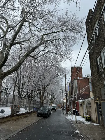 snowy Philly, Rodman Street