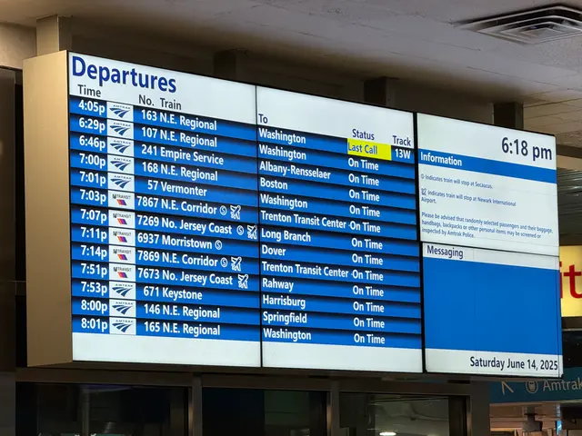 a very late train