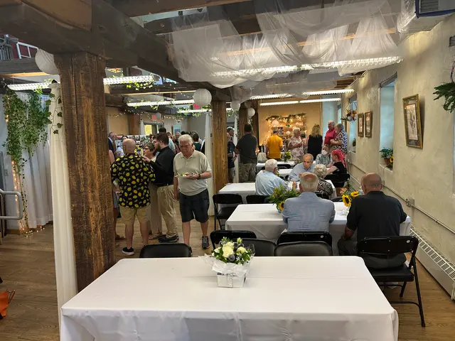 people at the memorial