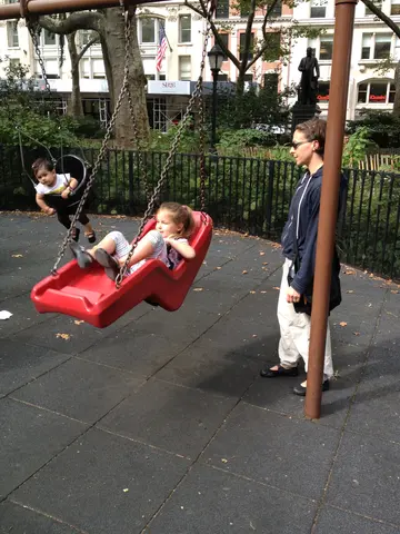 Martha loves these big swings.