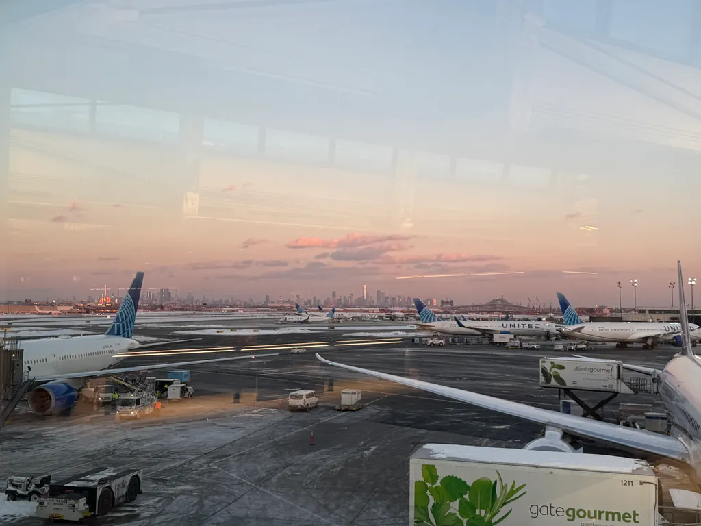 view from the lounge