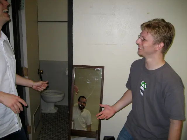 john broke the mirror