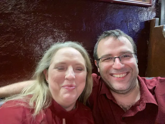 me and gub at the mitre