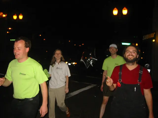 walking back to the hotel