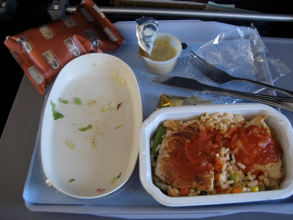 airline lunch
