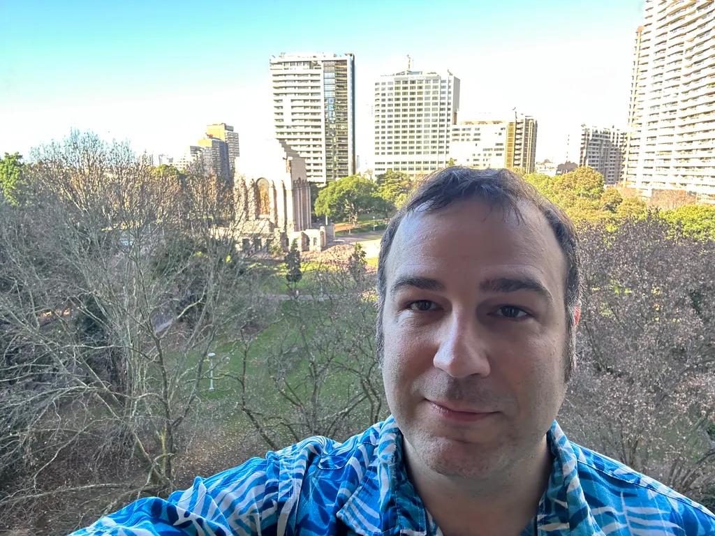 view from my hotel in Sydney