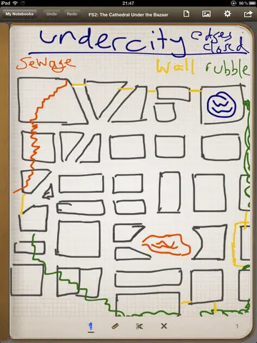 a doodlemap in Penultimate