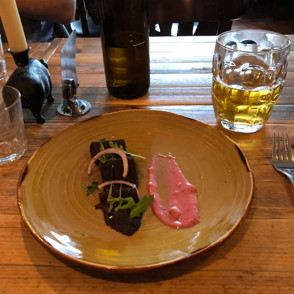 I ate whale