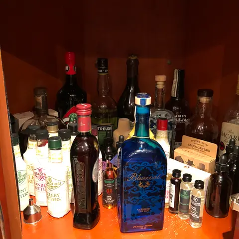 my booze's new home