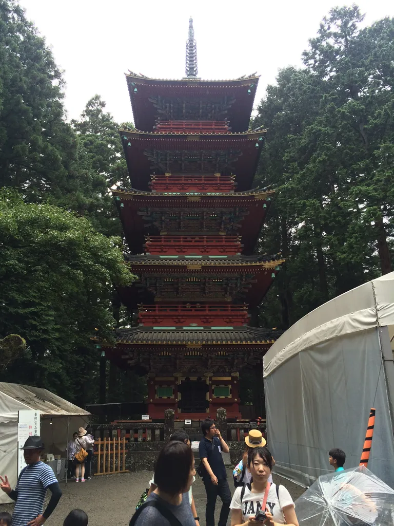 Nikko shrines and buildings