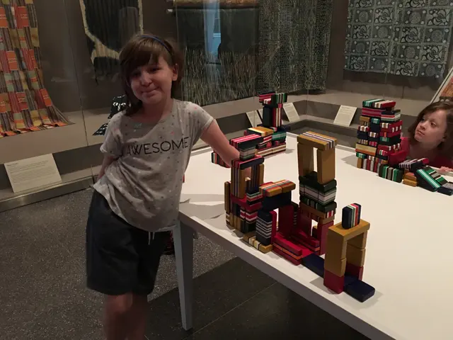 blocks at the Creative Africa exhibit
