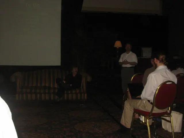 oscon 2003, Larry and Damian