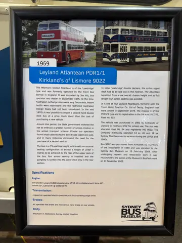 Sydney Bus Musem
